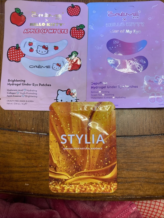 Hello Kitty Other - Hello Kitty Pink and Stylia Hydrogel Under Eye Patches